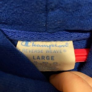 Oversized Champion Reverse Weave Hoodie